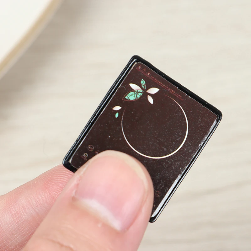 

1/12 Dollhouse Metal Induction Cooker Model Or Mini Alloy Soup Pot Miniature Scene Kitchen toy