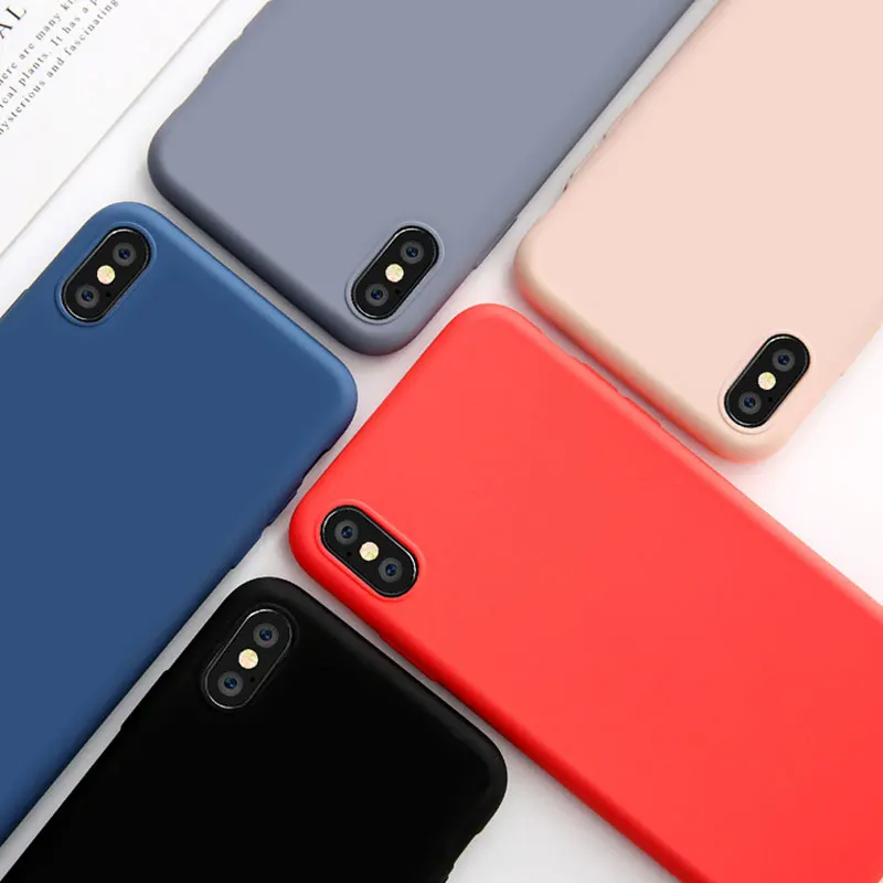 for apple iphone 11 pro max case liquid silicone soft pc baby skin cover for iphone 6 6s 7 8 plus x xr case soft tpu cover free global shipping
