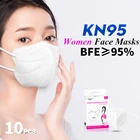 Сертифицированные маски KN95 ffp2, 5 слоев, одноразовая маска для лица, маска N95 для взрослых женщин и женщин, маска ffp2mask