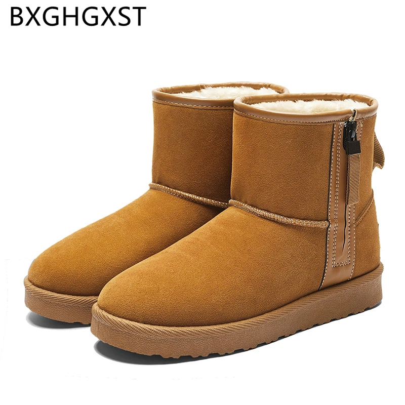 

Unisex Shoes Leather Shoes Men Outdoor Snow Boots Men Winter Boots Men Zapatos De Mujer Botines Mujer 2021 Chaussures Femme Buty
