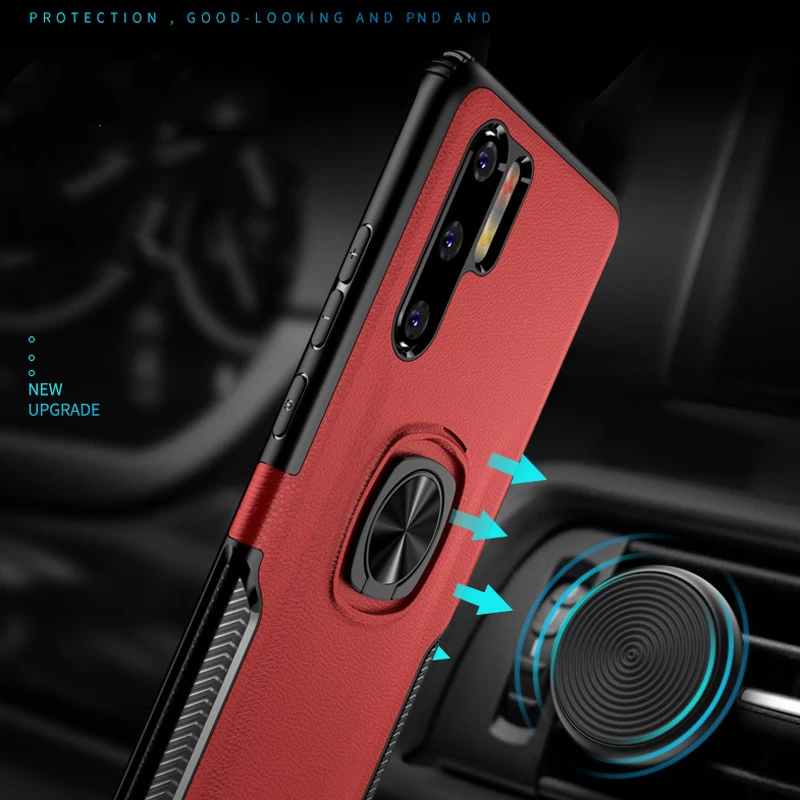 P30 Невидимый кронштейн чехлы для Huawei Pro Lite 30Pro чехол кольца на палец P30Pro магнитный