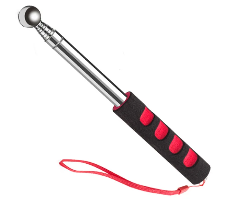 98cm/130cm Empty Drum Hammer Tools Inspection Retractable Tile Bell EDC Self defense Tool Personal Safety | Безопасность и защита