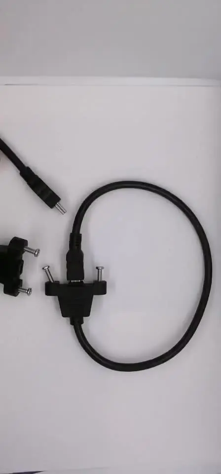 Горячая панель тип крепления USB 2 0 Mini B папа мама кабель с винтами 1 фут