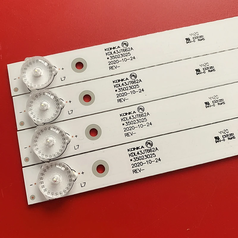Светодиодная лента для подсветки KDL43JT662A SZKK43D07-ZC22AG-02 303SK430042 Konka светодиодный 43K720 0 LED