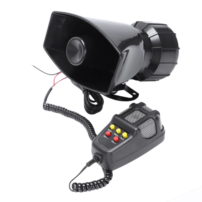 12V трубы Рог Динамик аудиоразъем Авто Мото 105db коровы + сирены песни | Автомобили и