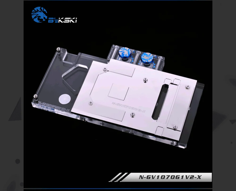 Bykski N-GV1070G1V2-X полное покрытие видеокарта блок водяного охлаждения для Gigabyte GAMING GTX1070TI 1070 1060 G1