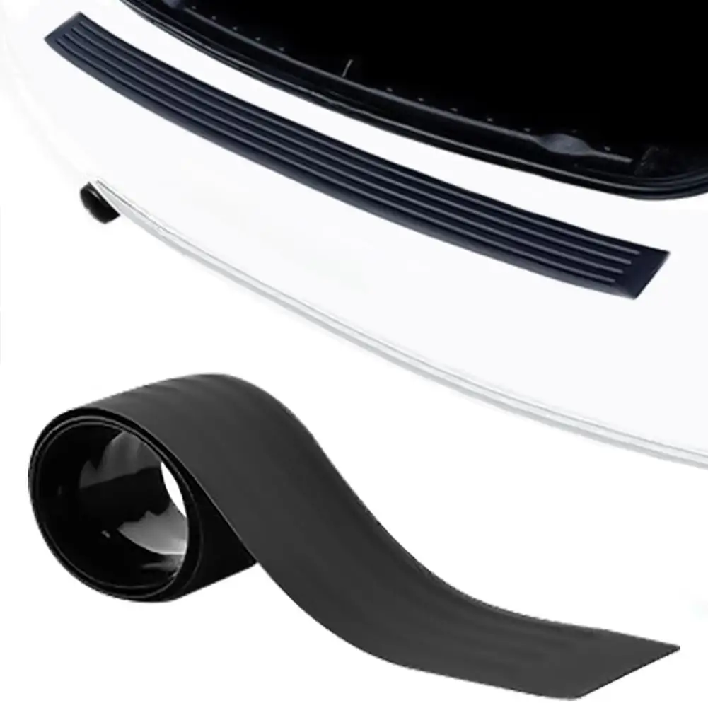 

90/140cm Car Trunk Crash Proof Rubber Strip Cover Rear Bumper Guard Protection