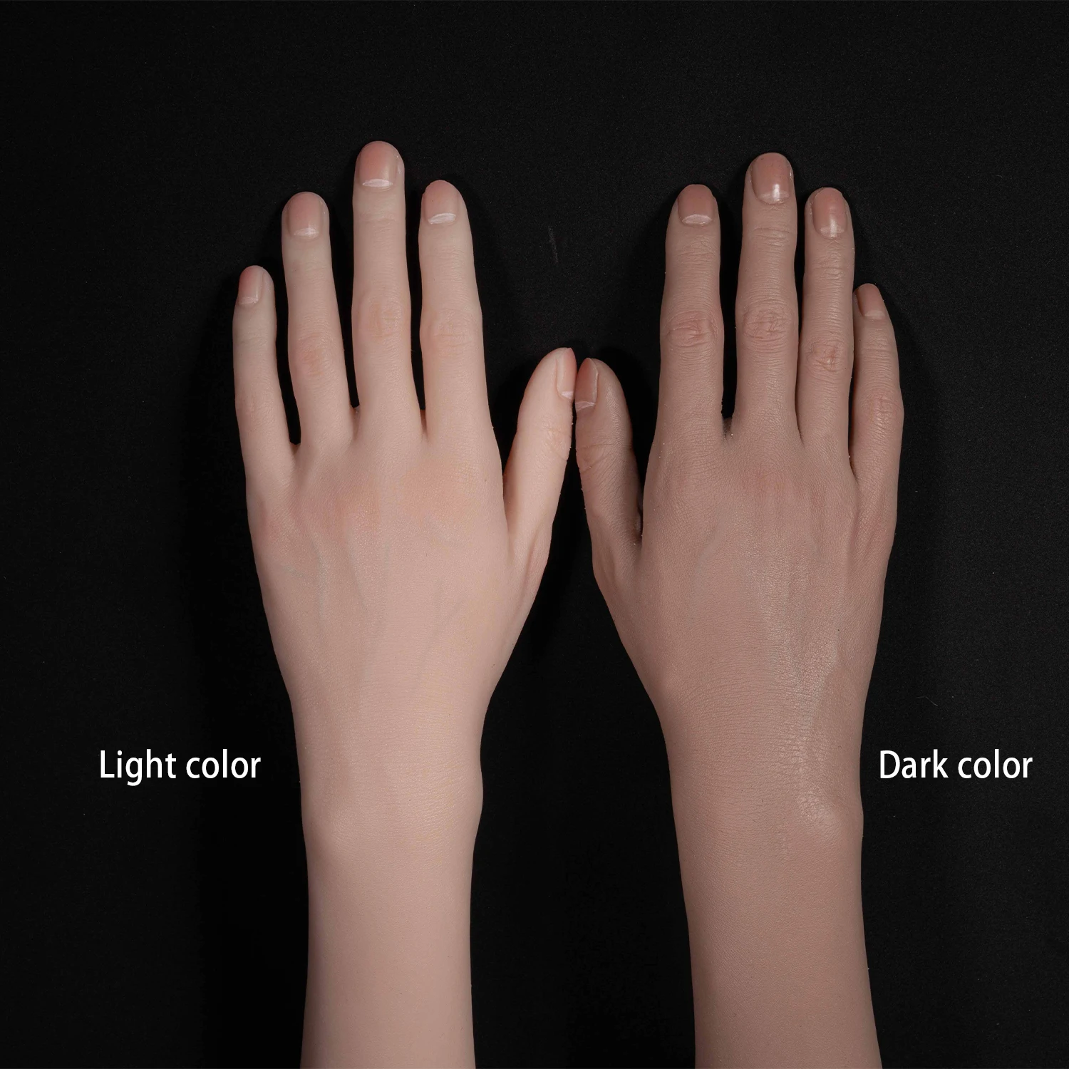 Кровеносные сосуды мужские поддельные руки Модель жидкий силиконовый гвоздь для