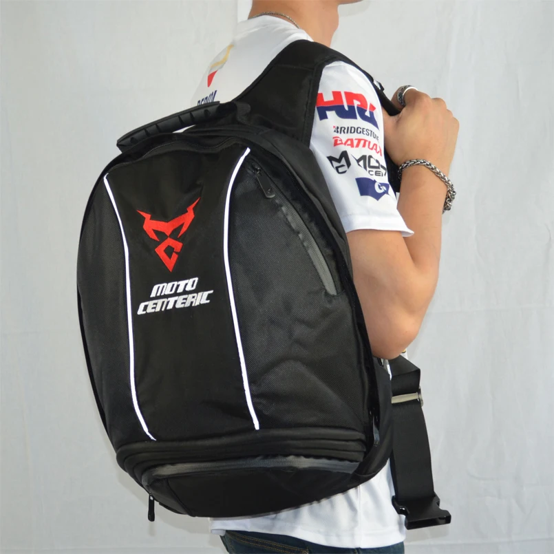 Водонепроницаемый мотоциклетный рюкзак из ткани Оксфорд вместительная сумка