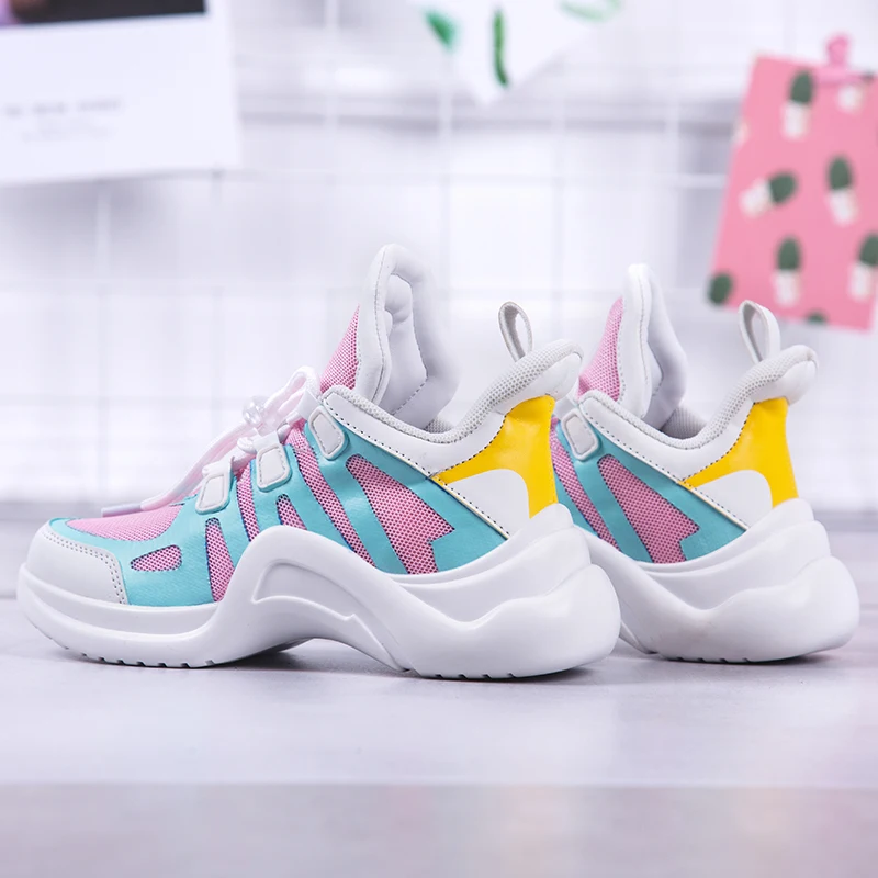 2020 Kids Shoes Girls Boys Casual Breathable Sneakers Fashion Children Girl Footwear chaussure enfant fille 2029 | Детская одежда и