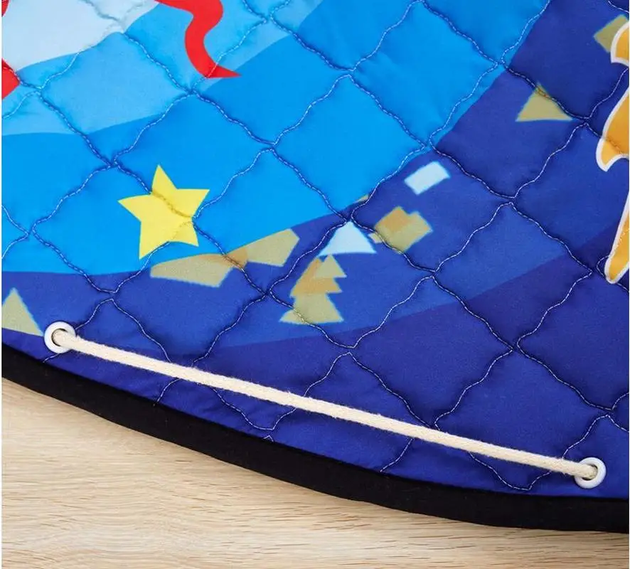 Детский мягкий игровой коврик 150 см для игр детский восхождения ползания мешок