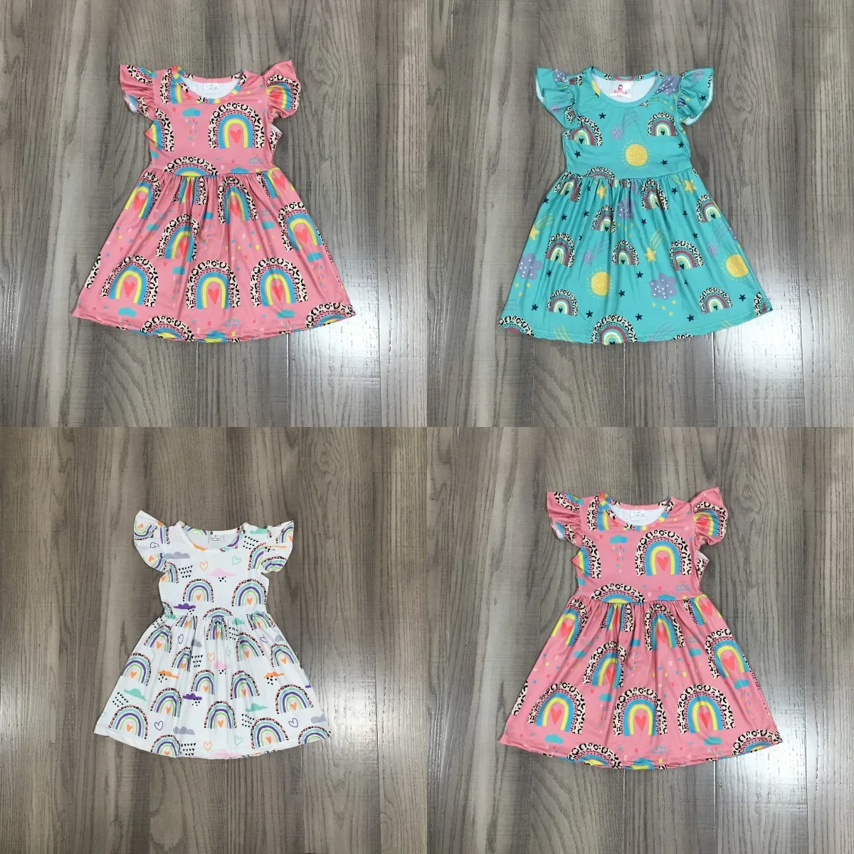 Girlymax летнее платье для маленьких девочек детская одежда на возраст от 2 до Цвета