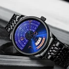 DOM новые творческие Для Мужчин's механические наручные часы класса люкс лучший бренд класса люкс автоматические часы Для мужчин Нержавеющаясталь Бизнес, мужские часы, наручные часы с механизмом, M-1335