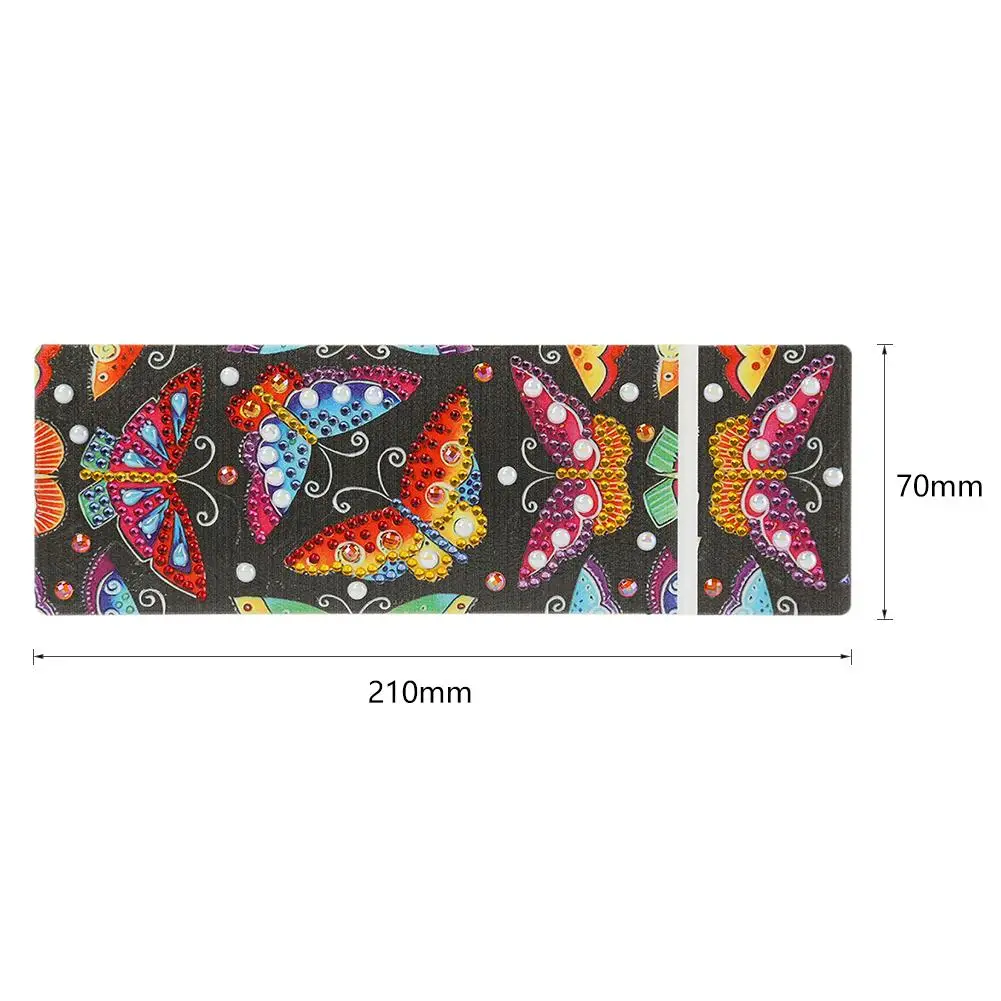 DIY Карандаш Чехол бабочка Сова особой формы алмазов картина Прочный 2 решётка