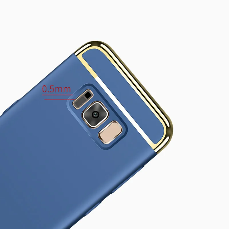 Чехол для телефона samsung Galaxy S10 S9 S8 плюс Note9 J3 J5 J7 2017 J4 J6 J8 2018 A20 A40 покрытие с ионным