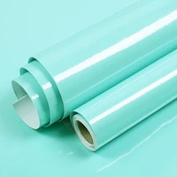shiny peel and stick self adhensive oilproof wallpapers pvc wall sticker kitchen cupboard cabinet stickers home decorative films