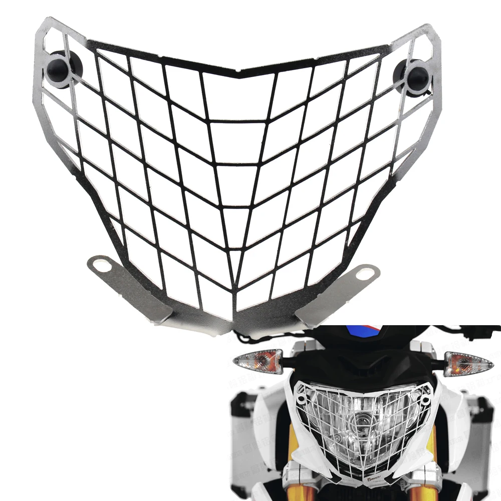 

Motorcycle Grille Headlight Protector Guard Lense Cover for BMW G310GS 2017-2018 Motorbike Protective Accessories