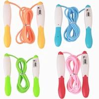 jump ropes with counter sports fitness adjustable fast speed counting jump skip rope skipping wire calories