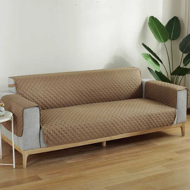 Plaid Sofa Cover for Living Room Waterproof Couch Pet Dog Kids Mat Furniture Protector Armchair Slipcover 1/2/3/4 Seat | Дом и сад