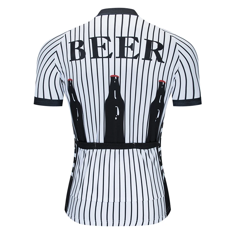 

Men's Cycling Jerseys Top Skinsuit Cycling Clothing Mountain Bike MTB Breathable Sweat-absorbing Quick-drying I Love Beer