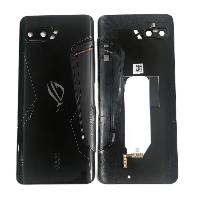 original new 6 59 3d glass back for asus rog phone ii zs660kl battery cover housingglass lens for asus_i001d i001da i001de free global shipping
