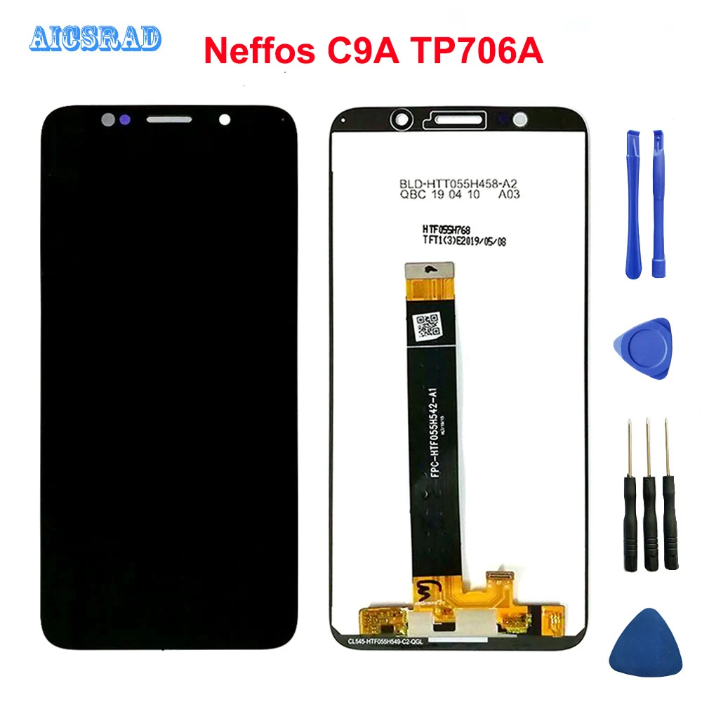 ЖК-дисплей и сенсорный экран в сборе AICSRAD 5 45 дюйма для TP- Link Neffos C9A Идеальная замена