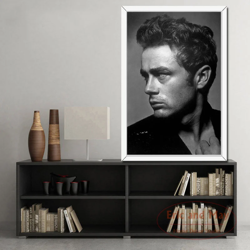 

Jame Dean Movie Star Poster And Print Wall Art Canvas Painting Pictures New Vintage Style Decorations For Home Decor Obrazy