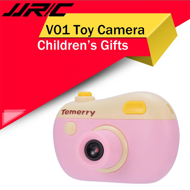 2019 Новинка JJRC V01 Temerry Toy camera s Детская Цифровая камера 8mp 2 0 HD видеокамера с экраном
