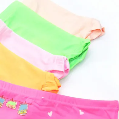 5 шт./лот трусы боксеры для девочек нижнее белье принцесс хлопковые детей оптовая