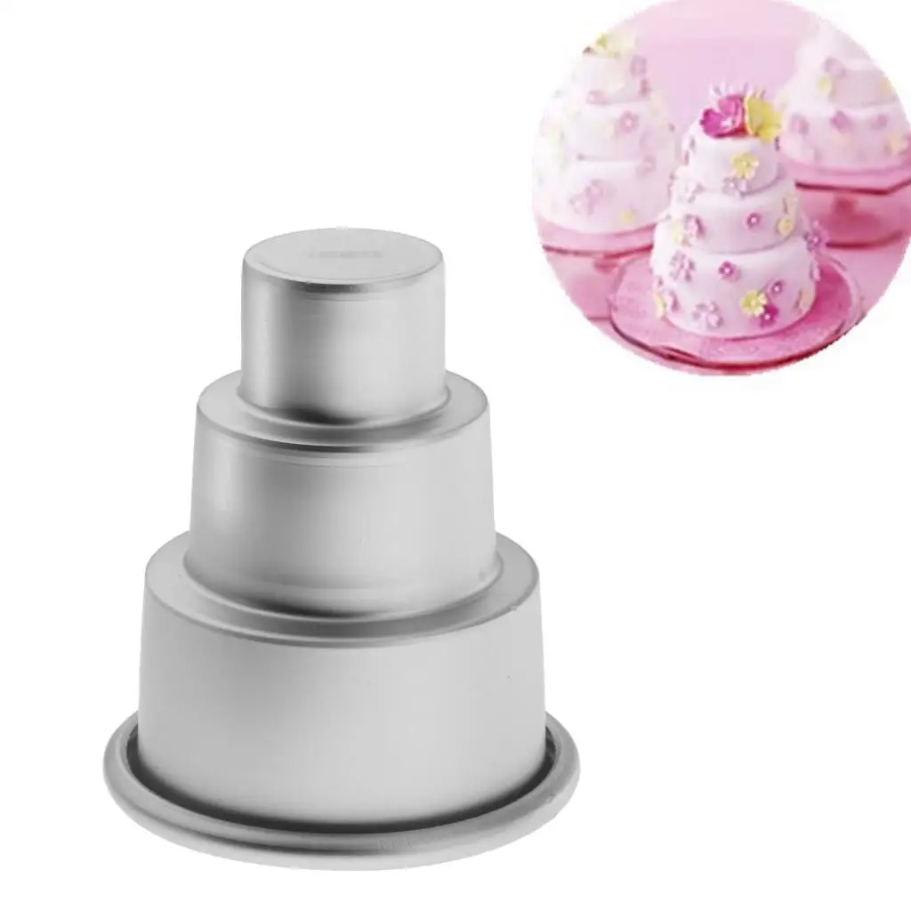 Неприлипающая мини-форма для хлеба 3 слоя инструмент выпечки тортов домашнего