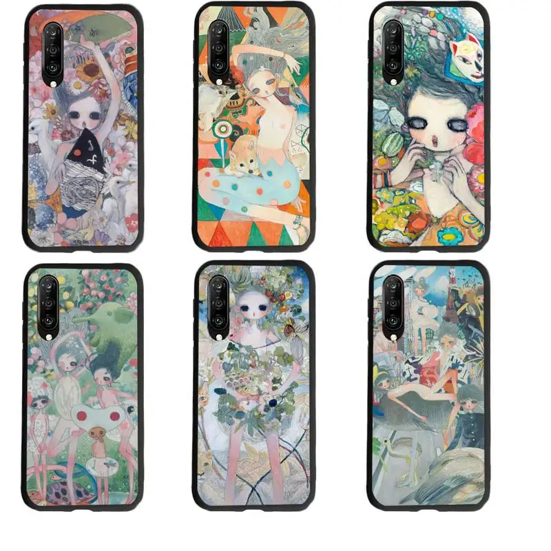 

Aya takano Phone Case for Huawei honor 7A 8X 8s 9 9X 10 10i 20 30 Play lite pro s Fundas cover