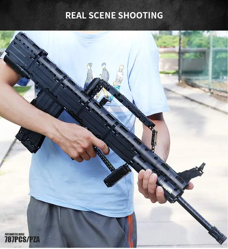 

Gun Series Building Blocks Desert Eagle Pistol Mauseres 98K Sniper Rifle Model Gun Bricks Kids Toys Birthday Gifts