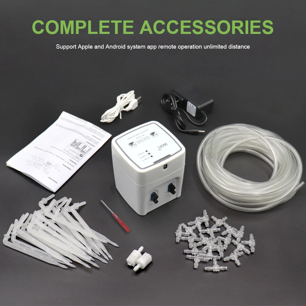 

Automatic Drip Irrigation Device Automatic Watering System Garden WiFi Control Houseplant Timer for Garden Patio Garden Tools