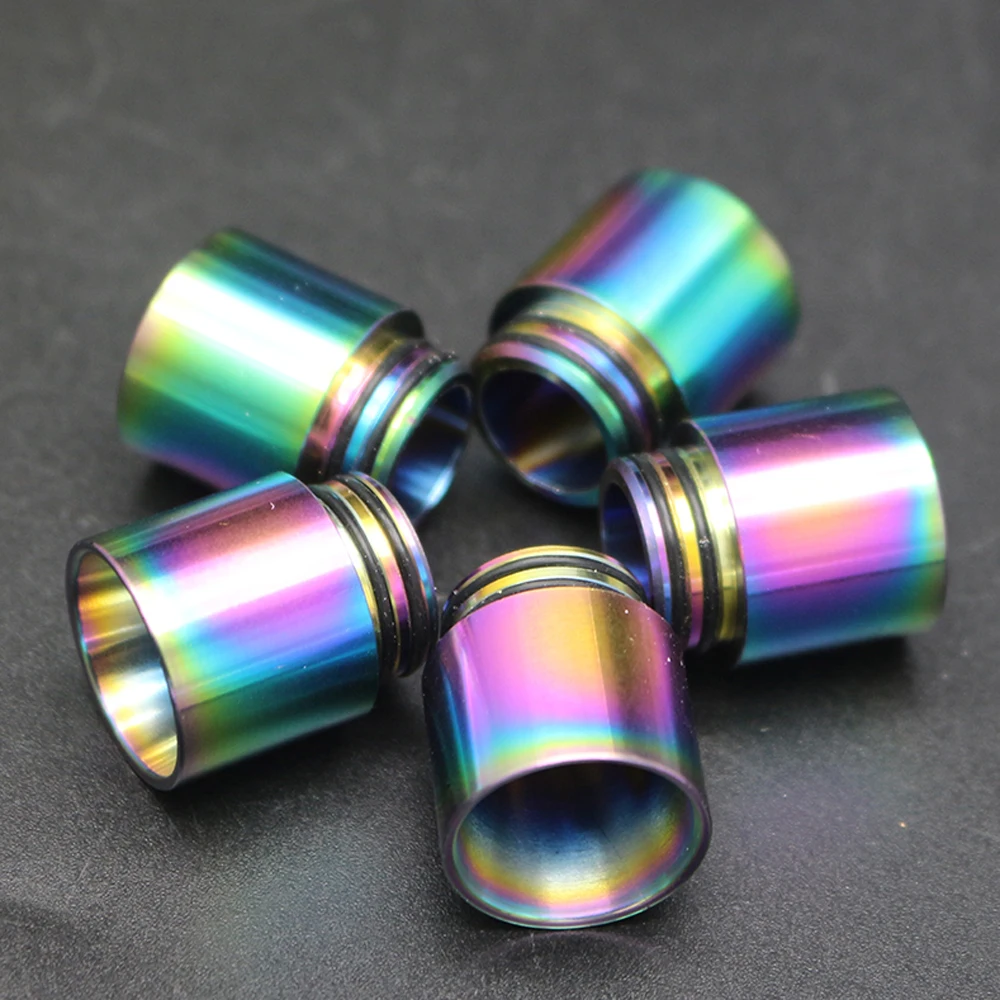 

10pcs 510/810 Rainbow Drip Tip Compatible WithAtomizers With SMOK TFV8 TFV12 BABY AND BIG BABY PRINCE KENNEDY 24 GOON..ETC RDA
