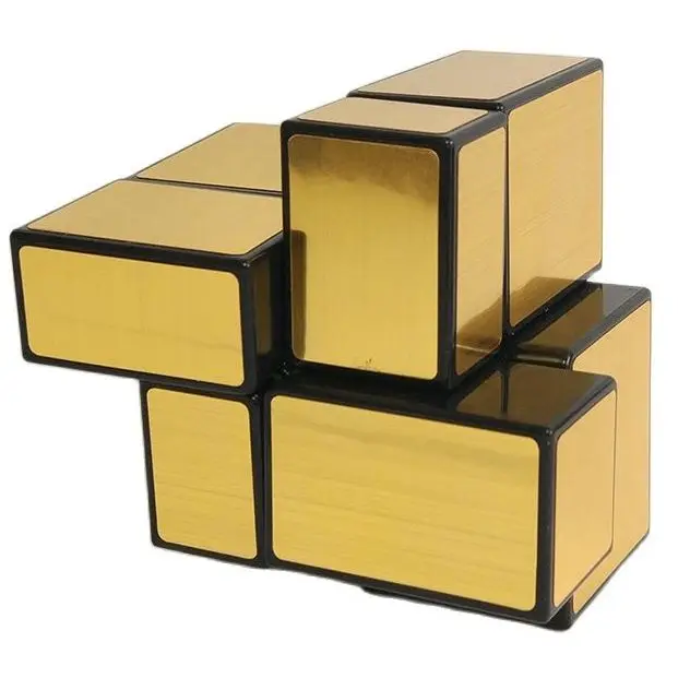 ShengShou 2X2 зеркальный куб черный волшебный головоломка твист Куб ВОЛШЕБНЫЙ