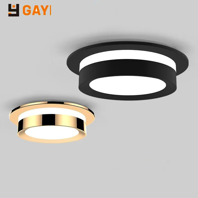

Round White/Golden/Silver/Black Led Downlight Ceiling Spot Light 5W 7W 9W 12W 15W Dimmable AC85-265V Recessed Indoor Lighting