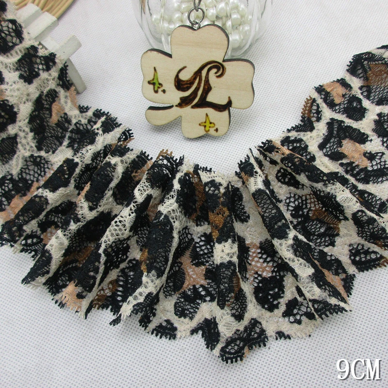 

Sexy Leopard Pattern Stretch African Lace Fabric DIY Women Skirt Underwear Pantyhose Bra Hat Accessories Swimsuit Sewing Supply