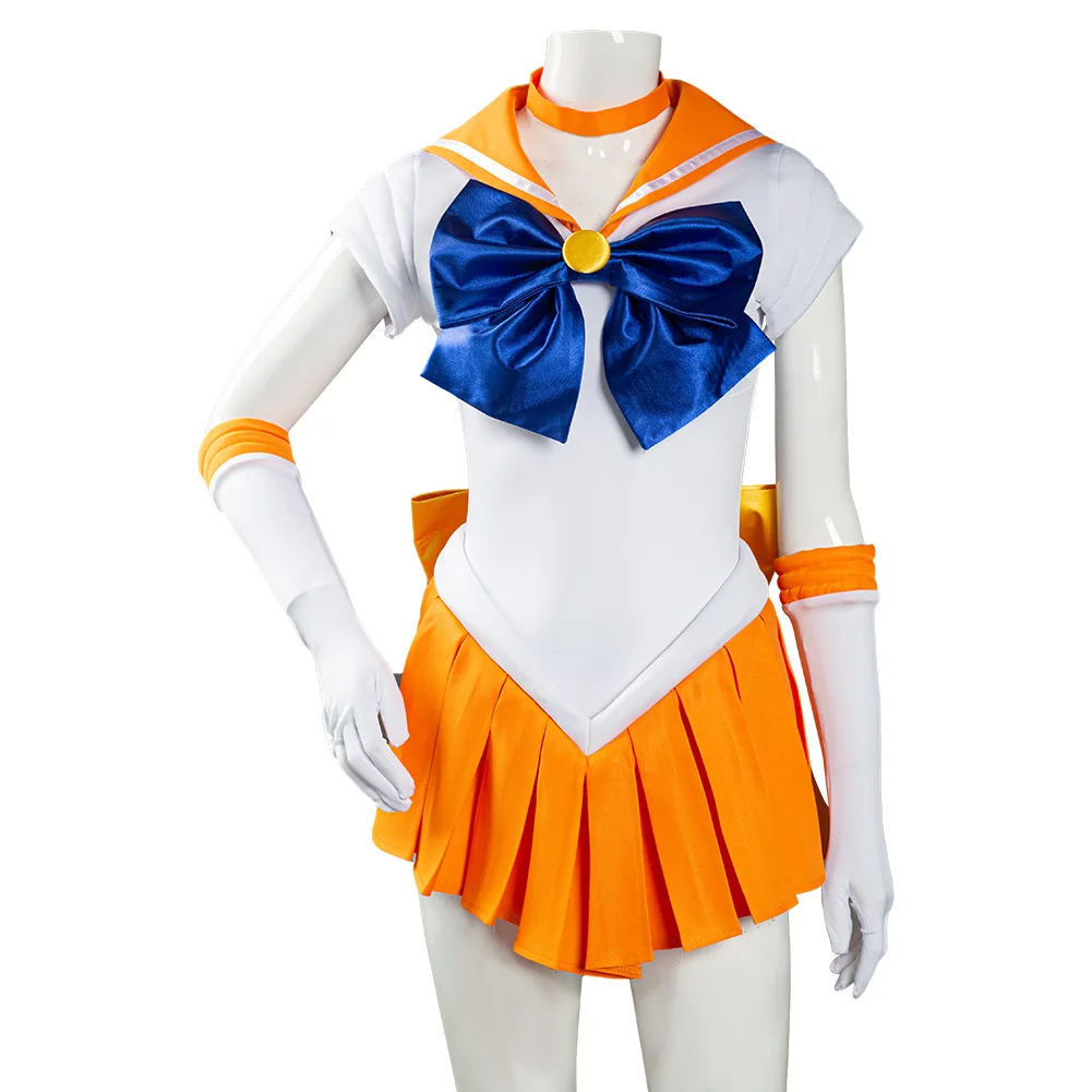 

Sailor Cosplay Costume Minako Aino Uniform Dress Outfits Halloween Carnival Suit anime Cosplay accessories girl dress