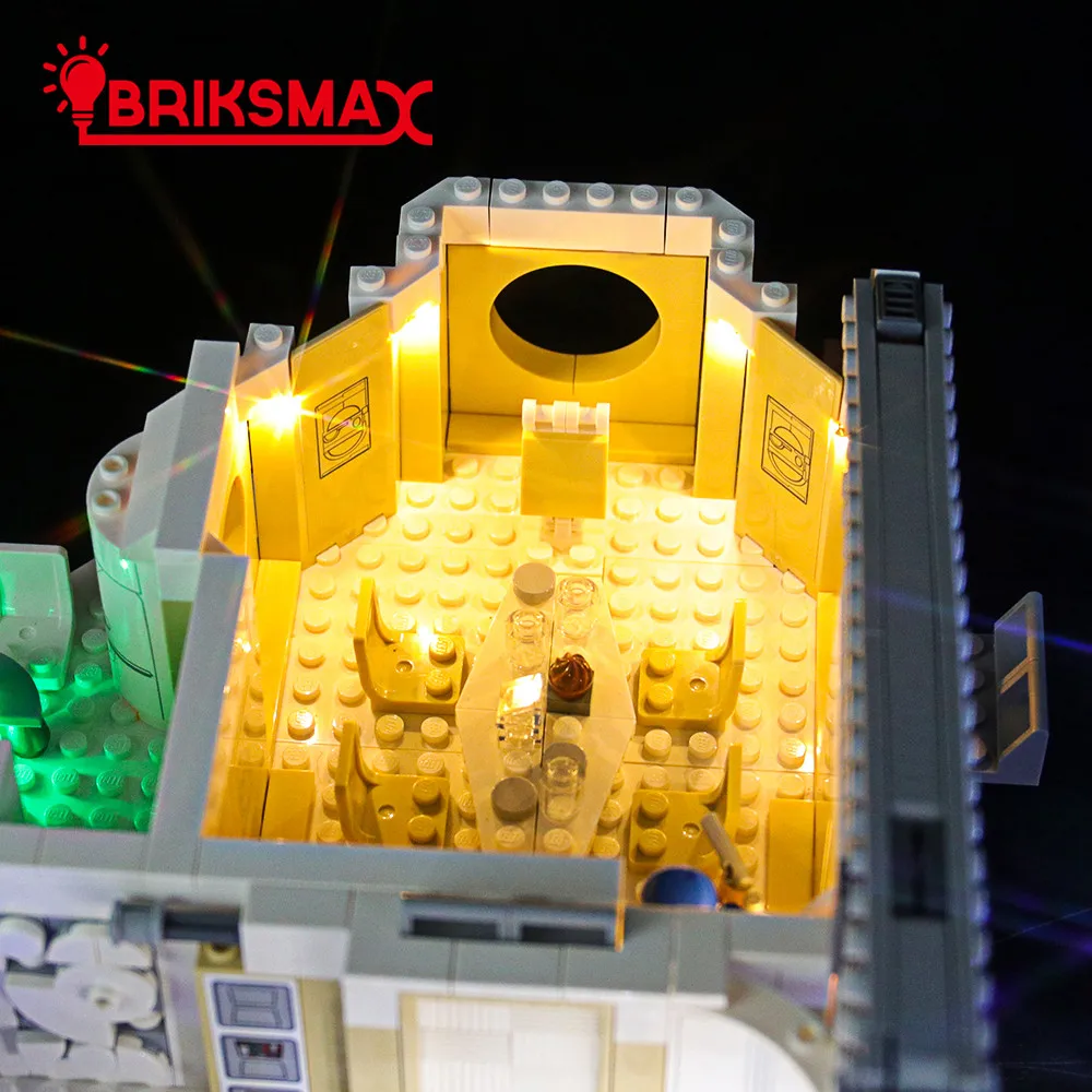 BriksMax светильник для звездных войн 75222 предательство в облаке город строительные блоки светильник ing набор(не включает модель