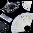 Накладные ногти, натуральные, прозрачные, черные, форма для ногтей, для наращивания акрилового геля, для практики маникюра, LE386, 1 набор