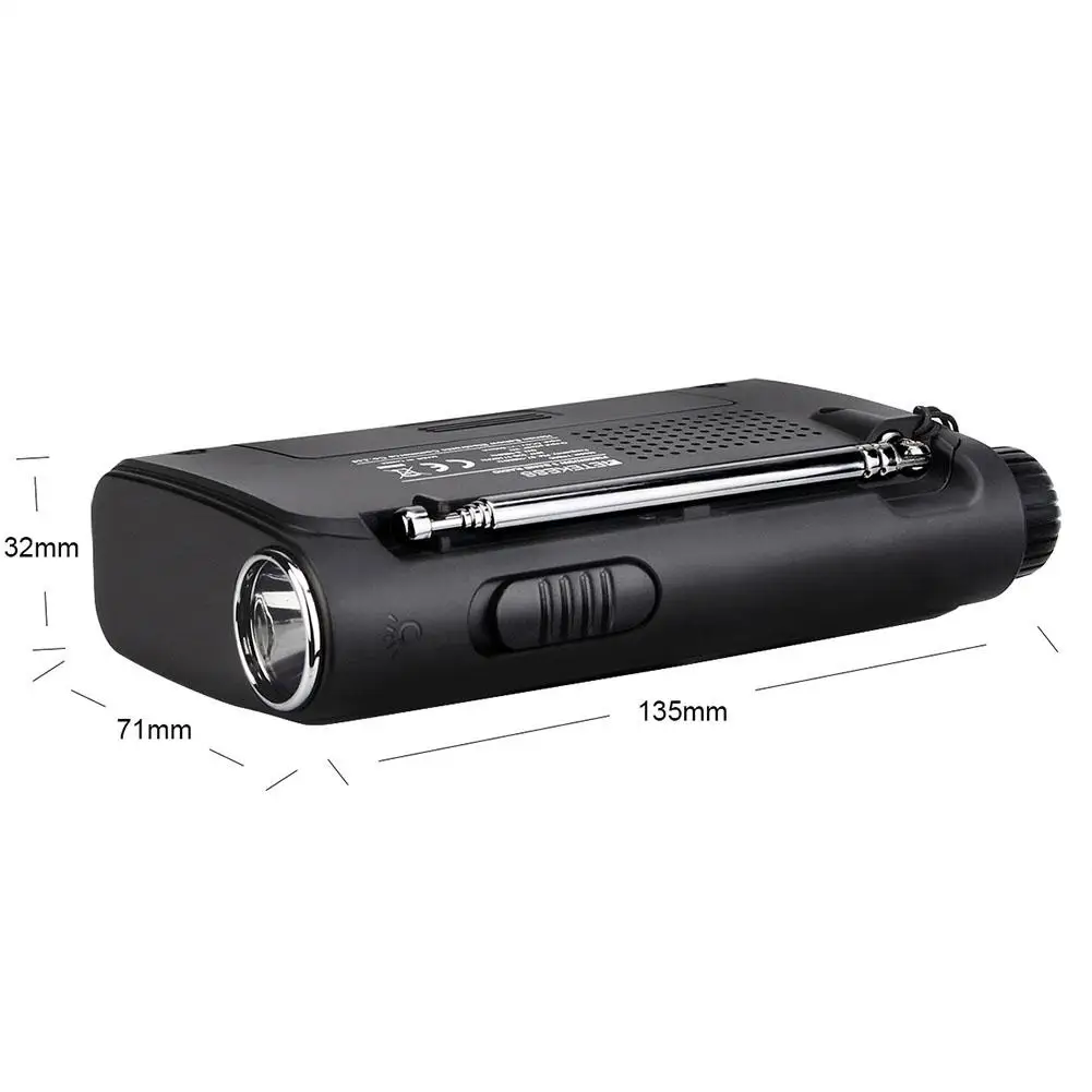 Беспроводной 3 диапазоновый приемник радио Поддержка FM/MW/SW Портативный FM антенна