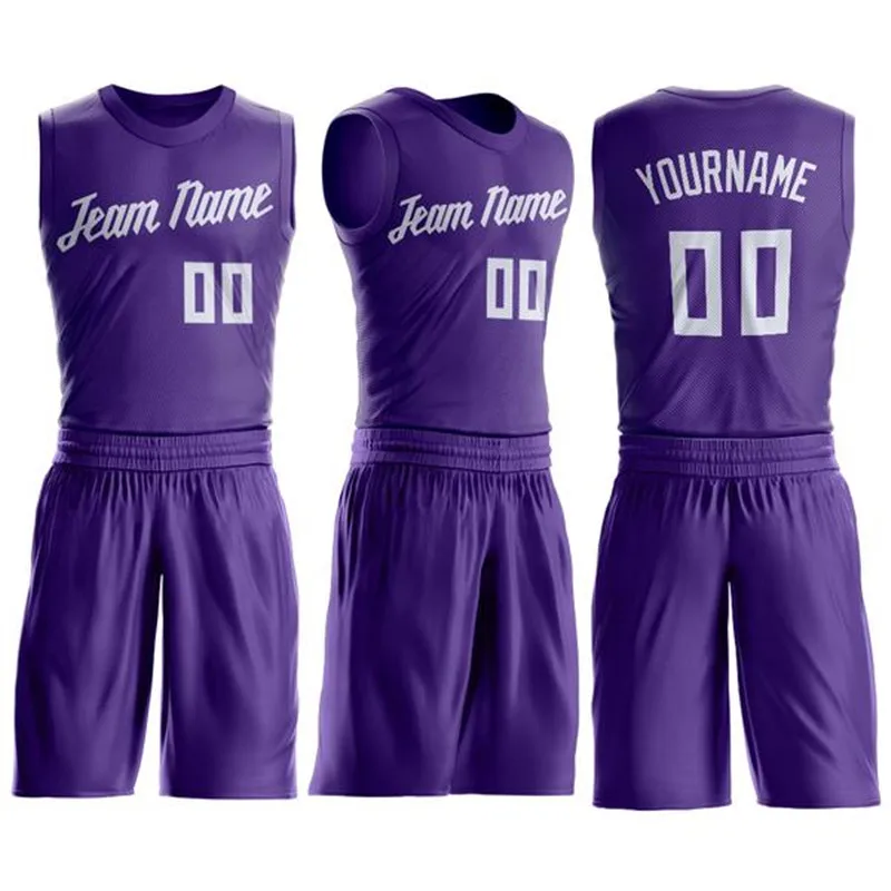 

Fashion Basketball Jersey and Shorts Full Sublimated Your Name/Number Training Tank Top Soft Cool Sportswear for Men/Women/Child