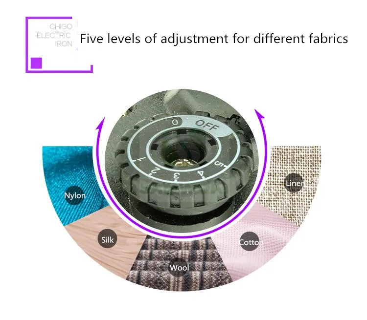 220v Электрический паровой утюг для одежды генератор 5 Скорость Одежда Утюг