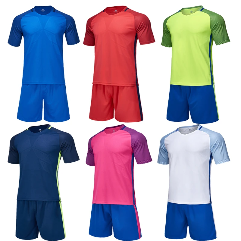 Мужская футболка с коротким рукавом униформа для взрослых Детская синяя