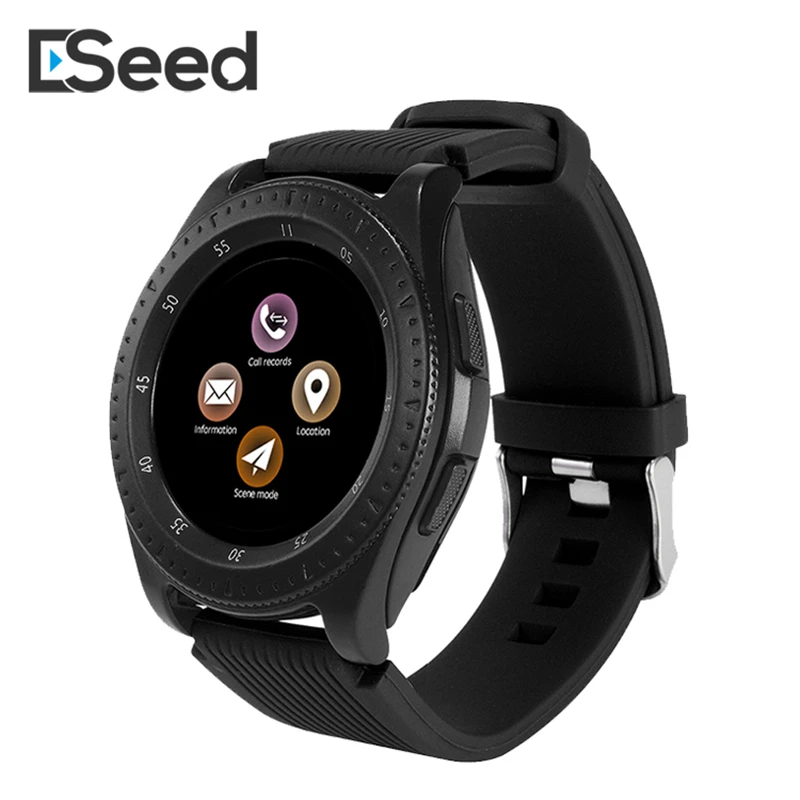 ESEED Z4 Bluetooth Смарт часы мужские 1 54 дюймовый сенсорный экран с камерой сим-карта TF