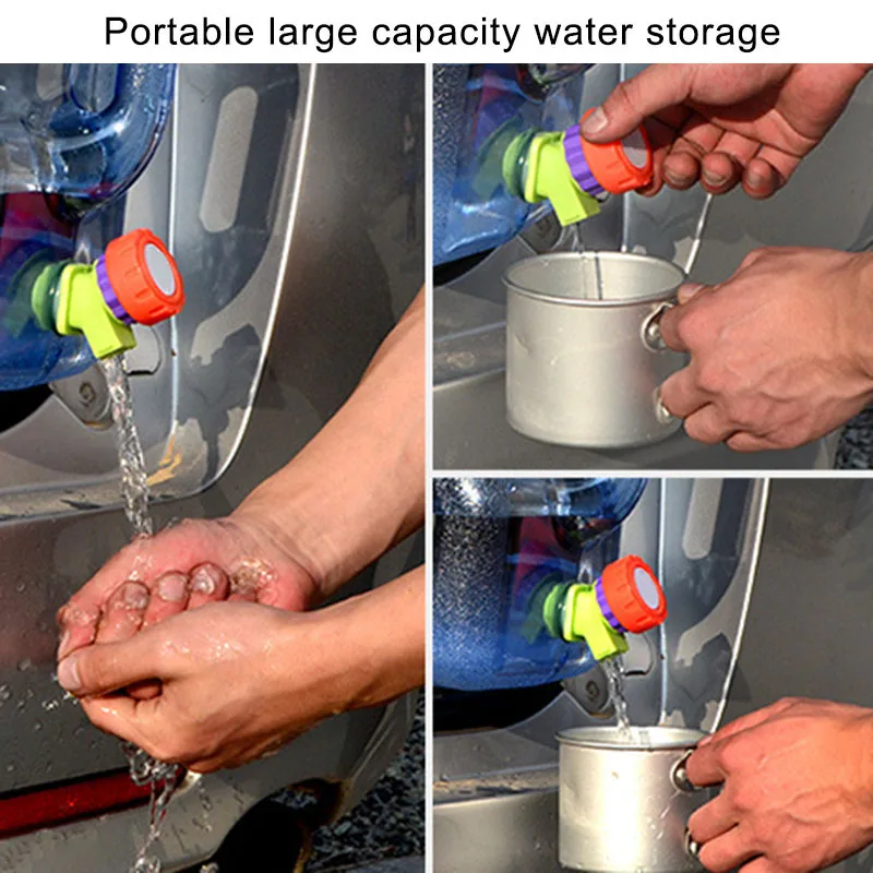 5 л автомобильный ковш из поликарбоната утолщенный кран самоводный портативный