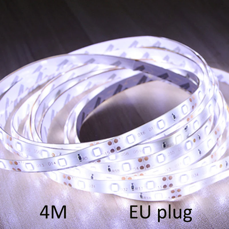 4M cold light EUplug Косметический зеркальный светильник 5 в светодиодный светильник s светодиодный в полоску USB светодиодный гибкий ленточный светодиодный светильник s декоративный туалетный зеркальный светильник - Цвет: 4M cold light EUplug