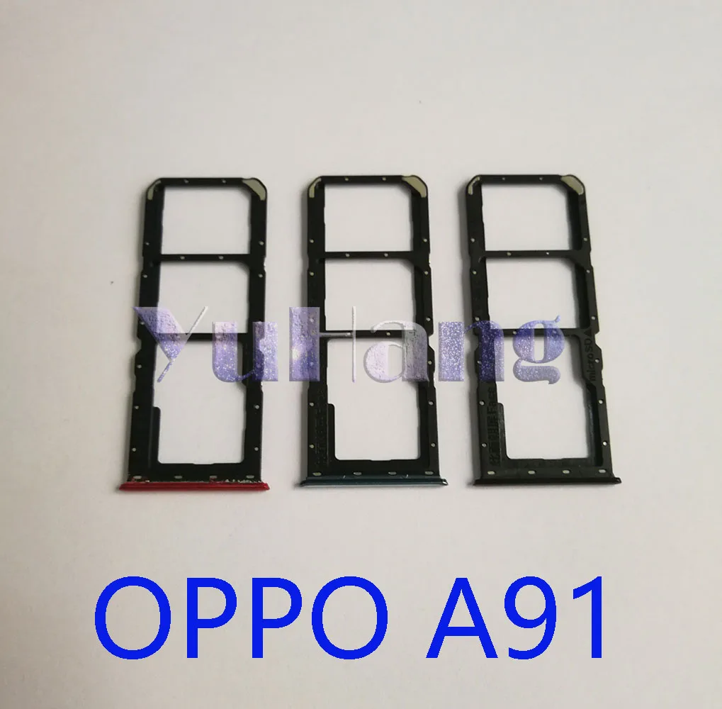 

For Oppo A91 New SIM Card Tray Micro SD Card Holder Slot Adapter Parts