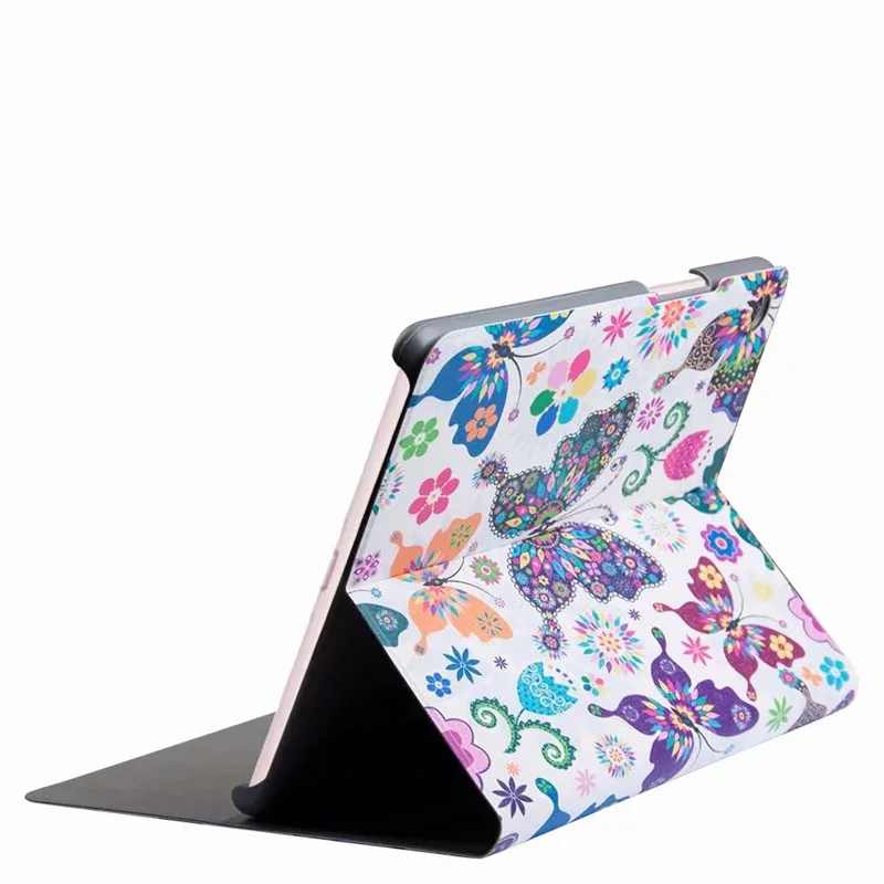 Новый чехол-книжка из искусственной кожи с рисунком для Xiaomi Mipad 4 Plus 10 2018 Магнитный