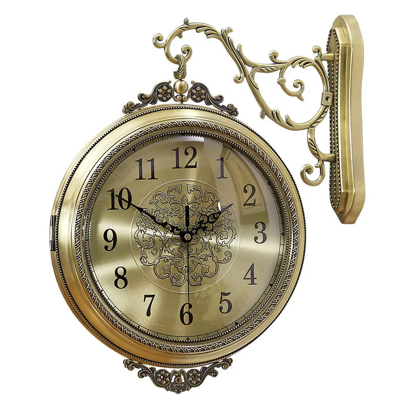 Украшение Гранде Saatleri Orologio Parete потертый шик домашний декор Zegar Парикмахерская Reloj